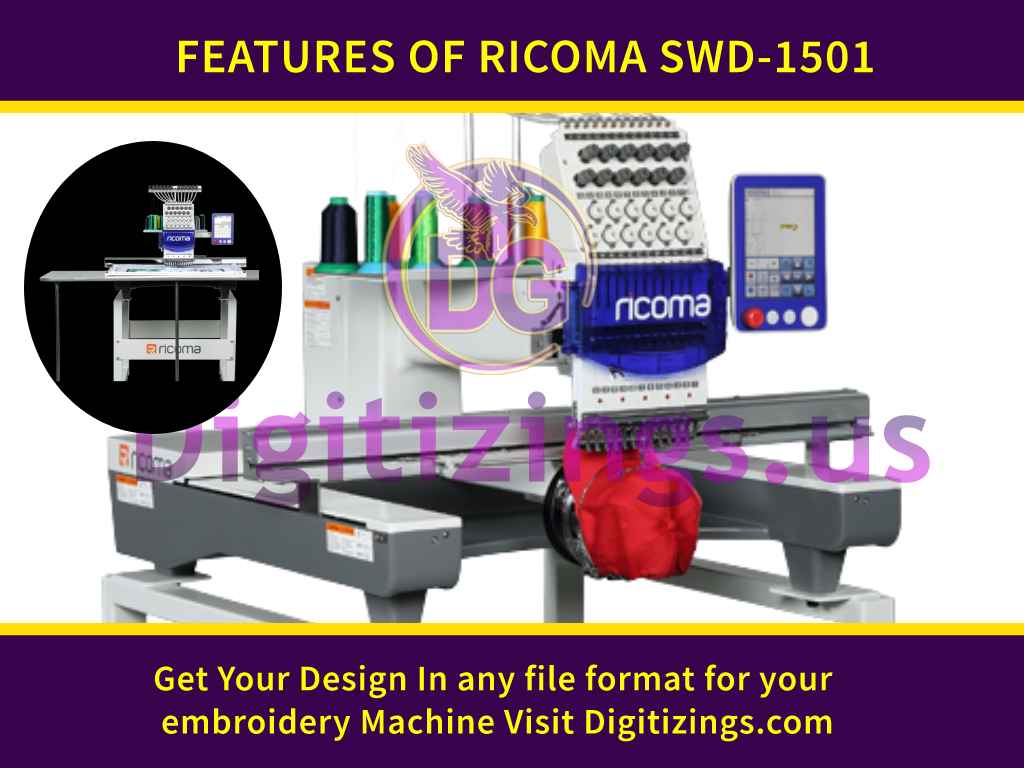 Features Of Ricoma SWD-1501