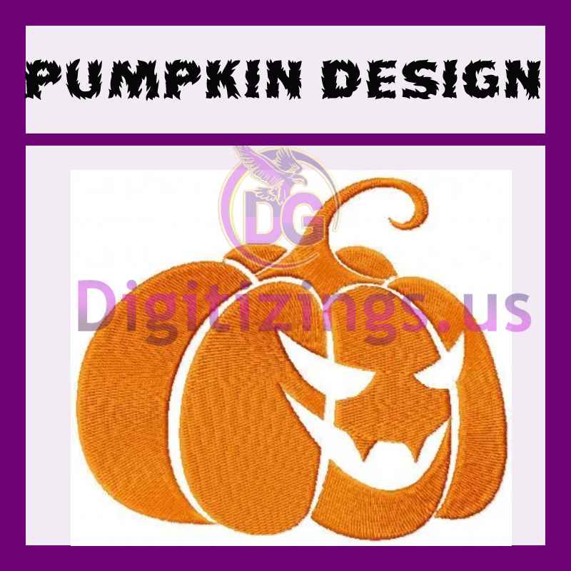 Pumpkin Halloween Machine Embroidery Designs