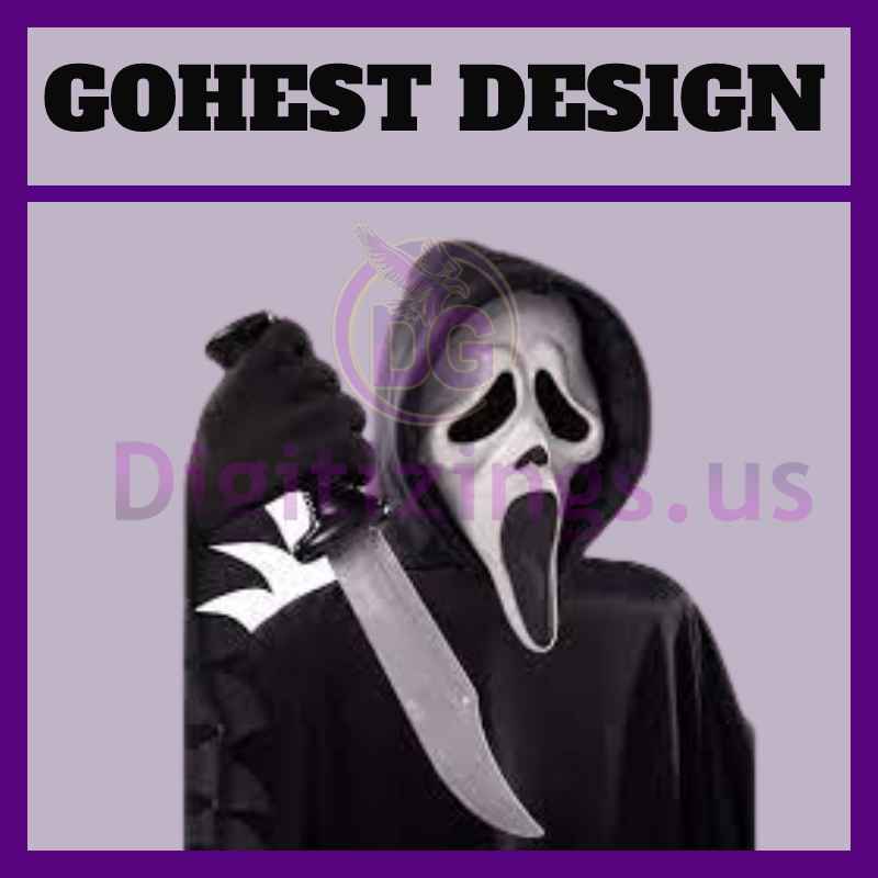Ghost Halloween Machine Embroidery Designs
