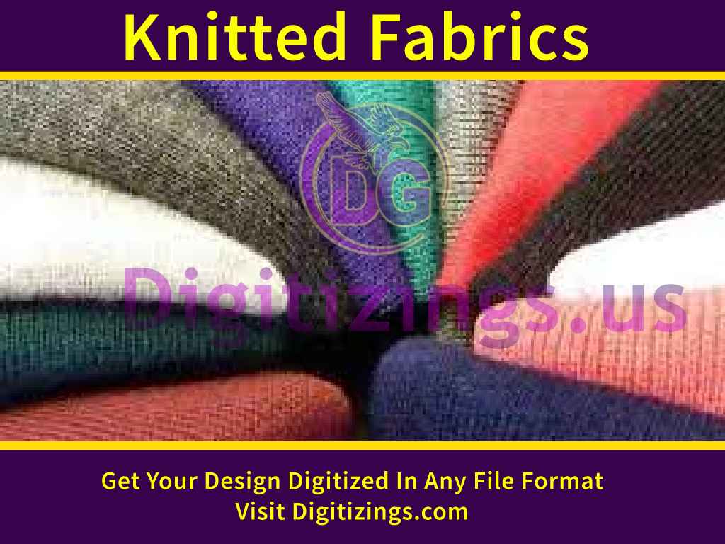 Embroidery Digitizing On Knitted Fabric
