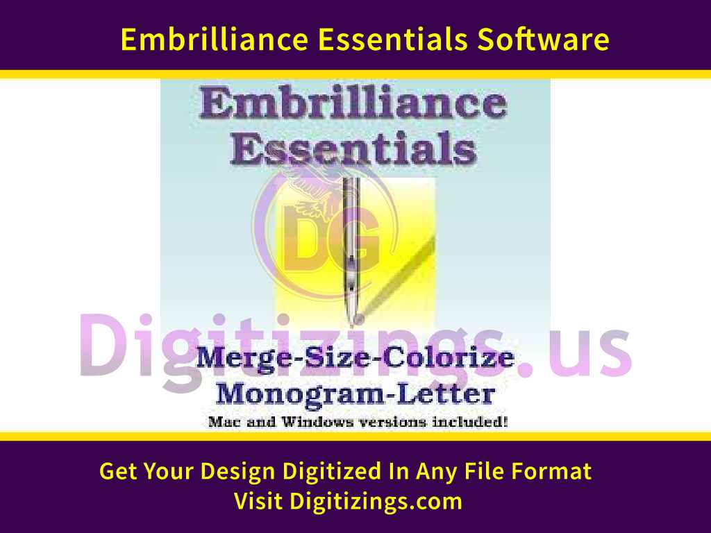 Embrilliance Essentials Software