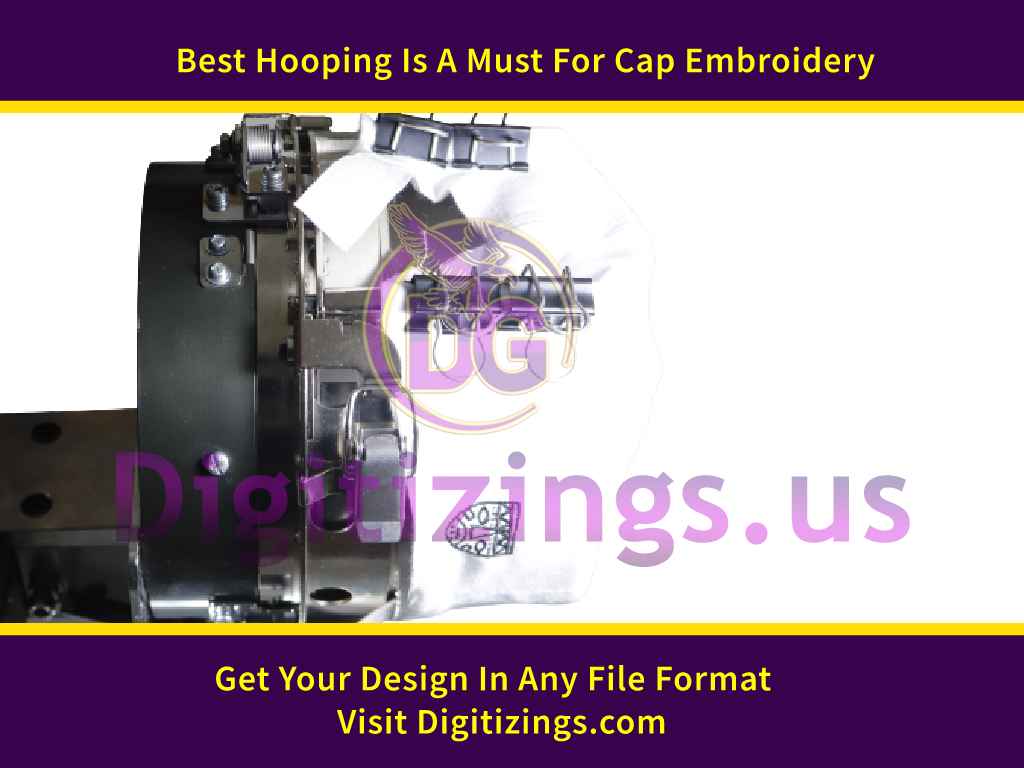 Best Hooping Is A Must For Cap Embroidery
